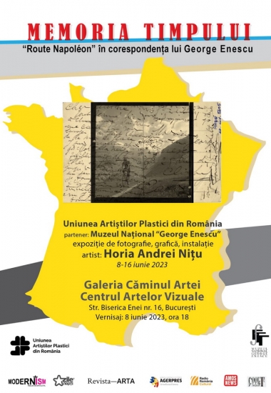 Memoria timpului: ”Route Napoléon” în corespondența lui George Enescu,  Expoziție Fotografică & Instalație